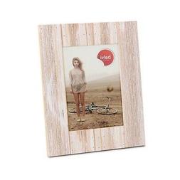 Portafoto in legno bianco per foto 10x15cm mod. Malibu - Bal