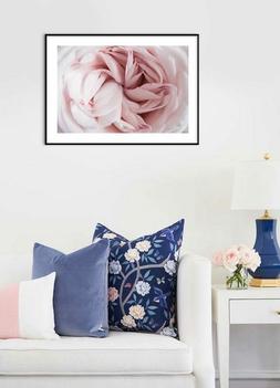 Poster Rosa Stampa Arredo Camera Parete Stampa Poster Fiori 