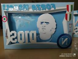 Quadretto 3d Carta Fotografica Tema Maradona