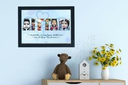 Quadretto NOME con foto 20x30 - Personalizzato - Home Decor