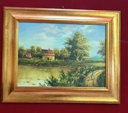 quadro classico stampa su tela cornice in legno 40x50 classi