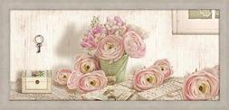 Quadro con cornice shabby Boston beige 65X135 cm ROMANTIC LY
