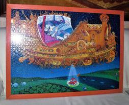 Larsen K44 Mappa politica Asia, Puzzle Incorniciato con 70 pezzi