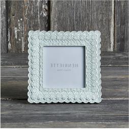 regalo nozze PORTA FOTO Cornice shabby Henriette QUADRATO PI