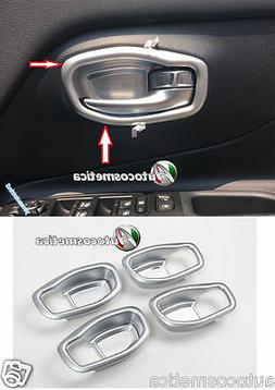 Contorno Maniglie Interne Di Colore Argento In Abs Jeep Rene