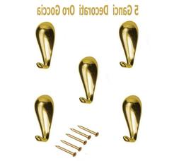 Set 5 Pz Gancio Ganci per Quadri Quadro modello Goccia Ggran