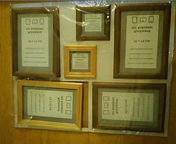 Portafoto Da Parete O Appoggio Legno Con Vetro Due Formati