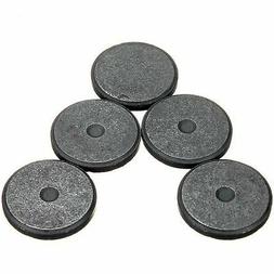 SET 60 CALAMITE TONDE 1.9 CM MAGNETI NERI DISCHETTI DECORAZI