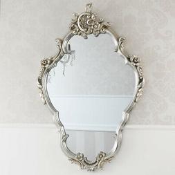 specchiera ariadne stile barocco cornice intagliata foglia