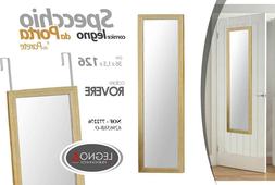 SPECCHIO DA PARETE & PORTA 126*36 cm SPECCHIERA CORNICE ROVE