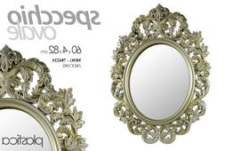specchio ovale 83 60 specchiera cornice shabby