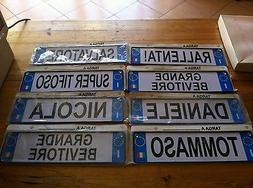 targa con nome......e altro entra e leggi