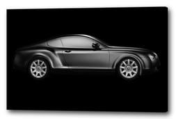 Tela/Cornice Bentley contro sfondo nero