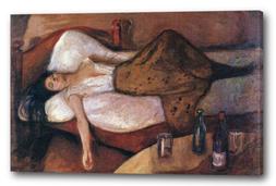 Tela/Cornice Edvard Munch - Il giorno dopo