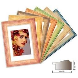 Telaio IN Legno Baltimore 7 Colori. Cornice 44mm Larghezza, 
