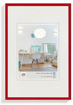  Walther New Lifestyle, Cornice in Plastica, Rosso, 20 x 25 