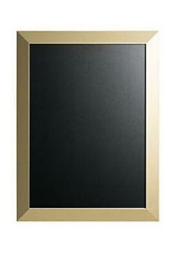  Bi-Office Lavagna Nera Per Gesso Kamashi Glam, Cornice MDF 