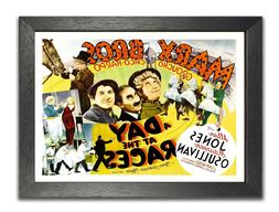 Un Giorno Al Races 1937 Marx Bros Vintage Film Poster Cabare