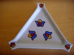 Usato - Posacenere Porcellana Isard - Valls - Decorato - Use