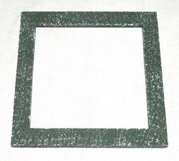 Verde/Bianco Variegato Cornice IN Legno 22.9cm Quadrato Nuov
