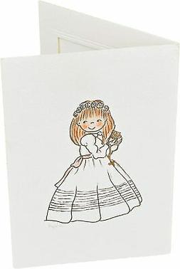 Mopec X760 Portafoto con Cornice da Bambina Comunione Libro 